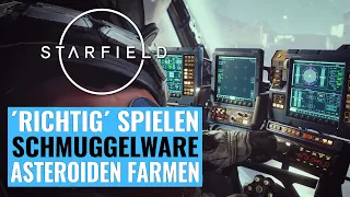 Starfield Deutsch:  Illegal verkaufen, Asteroiden farmen, RICHTIG spielen, Immersion & mehr Gameplay