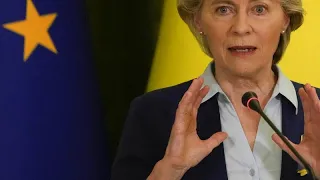 EU-Beitrittsantrag der Ukraine: Von der Leyen in Kiew