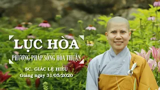 Lục hòa - phương pháp sống hòa thuận - SC. Giác Lệ Hiếu