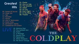 Coldplay Best Songs | Coldplay Greatest Hits Full Album [Live]