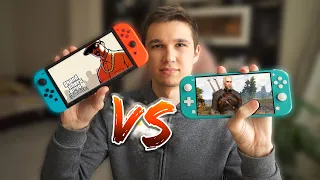Nintendo switch lite против Nintendo switch ЧТО ВЫБРАТЬ? обзор-сравнение