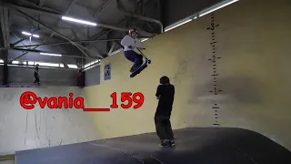 трюки на самокате Ваня Гребенюк @vania__159  x  Rampstroy House skatepark