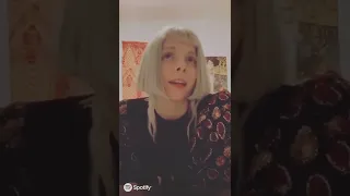 AURORA explaining the inspiration behind “Exhale Inhale” exclusively for Spotify’s Takeover via ...