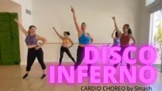 “DISCO INFERNO” cardio dance choreography by Ashley Erickson // Smashlife Dance Fitness Workout