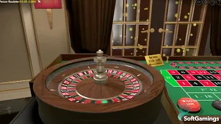 Evolution Gaming - RNG First Person Roulette - Gameplay Demo