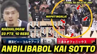 Anbilibabol KAI SOTTO literal NAGHALIMAW | 23pts 10rebs PANALO. Kinain ang depensa tatlo bantay