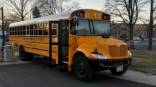 🚨 2022 IC CE School bus W/ Cummins ISB rear view ride￼ 🚌💨