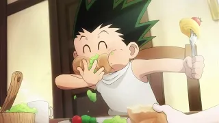 Hunter x Hunter all eating scenes