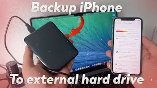 How to Backup iPhone to External Hard Drive on Mac (2023)