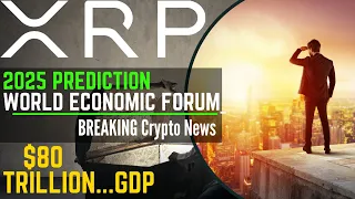 Future of Crypto🌊  Ripple XRP News “10% of GDP to be Stored on Blockchain” 💲 $80,000,000,000,000