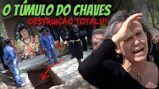 CONFUSÃO NO TÚMULO DO CHAVES - FLORINDA SE DESESPERA!