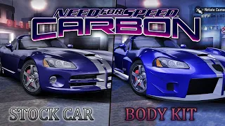 Slower or Faster with Body Kit? 0 to 100 Km/h Test, NFS CARBON