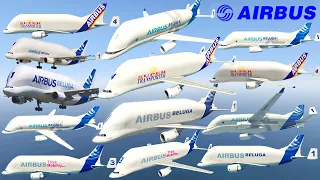 GTA V: Every Airbus Beluga Airplanes Best Extreme Longer Crash and Fail Compilation