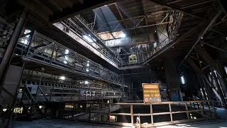 Insanely Huge Abandoned Steel Mill Exploration - Making Our Escape