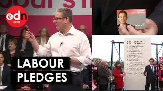 Starmer Channels Blair & Miliband to Launch Election Pledges