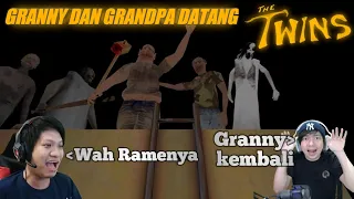 Reaksi ACI GameSpot Dan MiawAug The Twins ~ Tamu Spesial Wak Granny Dan Wak Grandpa!