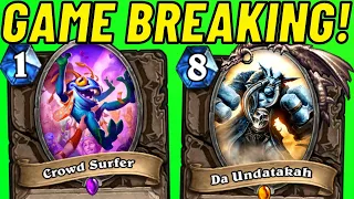 Uhhh I BROKE the Game... AGAIN! Crowd Surfer OTK!