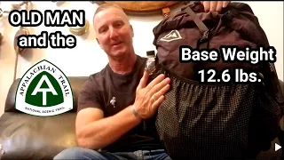 Gear List AT Thru-Hike 2022: Old Man and the AT, Vlog 2