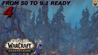 Let's Play WoW SHADOWLANDS From Level 50 to Ready for 9 1 Venythr Death Knight Part 4 Threads of Fat