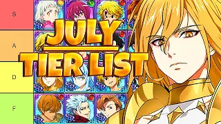 Best Heroes TIER LIST (July 2022 Edition) - Seven Deadly Sins: Grand Cross