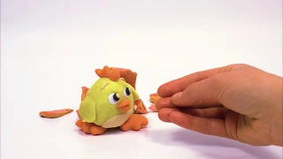 DibusYmas Chick egg 💕Superhero Play Doh Stop motion cartoons
