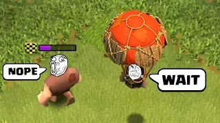 COC Funny Moments, Glitches, Fails and Trolls Compilation #4 | CLASh OF CLANS The Giant's Surprise