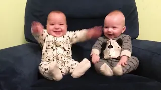 Try Not To Laugh Challenge With Funny Twin Babies #2 Just Laugh | Cute Baby | Twin Babies | #baby