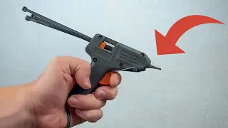 🔥 Even the rich do it! Repair all plastic parts with a hot glue gun.