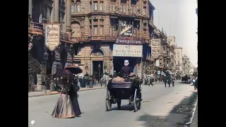 City of Berlin in 1896 ( 4k )