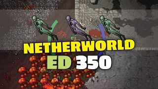 Netherworld - ED 350 solo - Tibia hunting