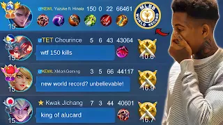 Global Alucard 100 Kills in Ranked Game Challenged (WORLD RECORD) - NOT CLICKBAIT