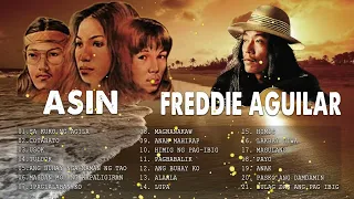 Asin, Freddie Aguilar Greatest Hits NON-STOP 2023 | Best Classic Relaxing Love Songs Of All Time