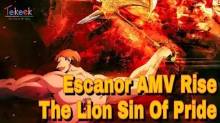 Escanor AMV (Rise🎶) || The Lion Sin of Pride || #Animeek