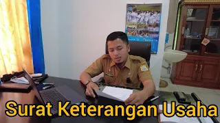 cara dan syarat membuat surat keterangan usaha di kantor lurah/desa