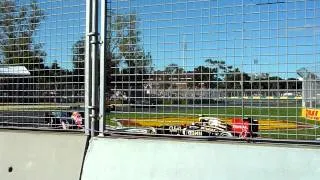 2012 Australian Grand Prix- Trackside Footage