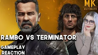 Mortal Kombat 11 Ultimate | Official Rambo vs. Terminator Trailer Reaction