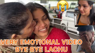 Very Emotional Bye Bye Lachu Meet You Soon Flying Delhi