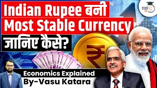 How Indian rupee became most Stable Emerging Market Currency? | UPSC GS3