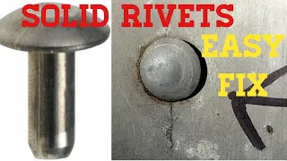 IT'S REALY THAT EASY!!!!!  FINDING LEAKS AND REPLACING RIVETS IN ALUMINUM BOATS