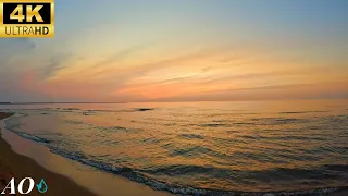 [Water Sound/Healing] sunset sea wave water sounds(during work, study, sleep)