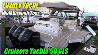 Amazing Day Yacht ! 2023 Cruisers Yachts 50 GLS