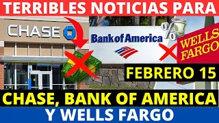 Terribles Noticias de Chase, Bank of America y Wells Fargo | Howard Melgar