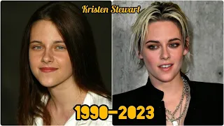 Kristen Stewart then and now from 1990 to 2023