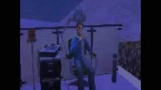 Sims 2 Guy Getting Electricuted