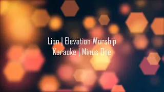 LION (feat. Chris Brown & Brandon Lake) | Elevation Worship | Karaoke