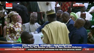 NASS Inauguration Gbajabiamila Leads As Vote Counting Continues