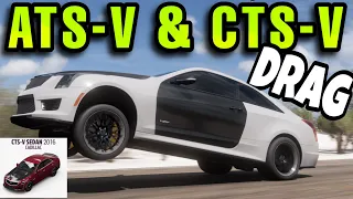 FORZA HORIZON 5 - CADILLAC ATS-V AND CTS-V (DRAG TUNE)