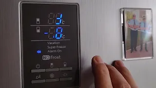 Настройка температуры холодильника Samsung RL34 ECMS