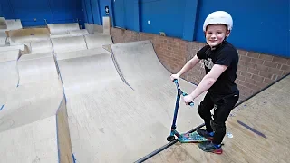 INSANE 8 YEAR OLD SCOOTER KID! 💖Rampworld💖