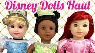 American Girl Disney Princess Dolls Collection Haul & Unboxing